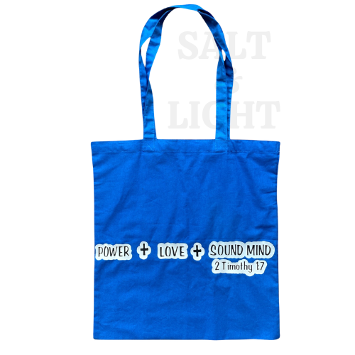 2 Tiomthy 1:7 Tote Bag